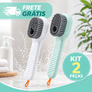 Kit 2 Peças de Escova Multifuncional com Reservatório