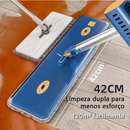 KIT 9 Conjunto De Esfregão E Balde Dobrável De Microfibra Com Raspador De Desaguamento S10
