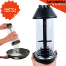 Tapioqueira Prática 2 em 1 Peneira + Armazenador de Tapioca Sem Sujeira na Cozinha - SHEFA