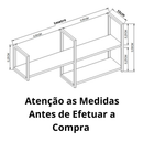 Nicho Prateleira Suspensa Estilo Industrial Teto E Parede Rose Gold